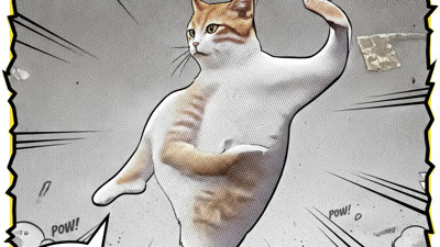 Bruce Lee’s cat (Dogs) by @nesscafe