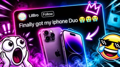 Bro has premium iphone duo 🔥 (Brands & Products) by @tubeisty