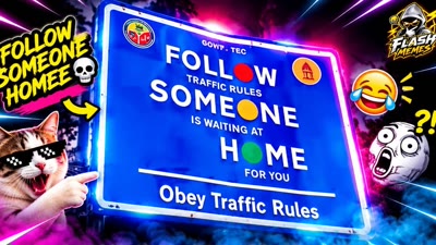 Follow Someone Homee ☠️ (Internet Culture) by @flashmemes