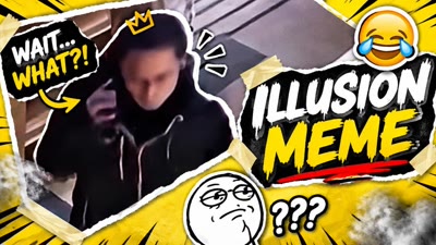 Illusion meme (Internet Culture) by @flashmemes