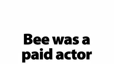 Bee paid actor 🙀 (Animals & Nature) by @tubeisty