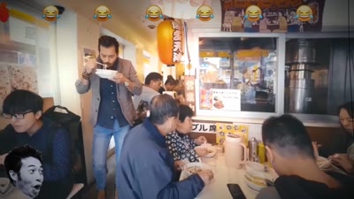 Trolling in Japan - Ramen shop by Nescafe`