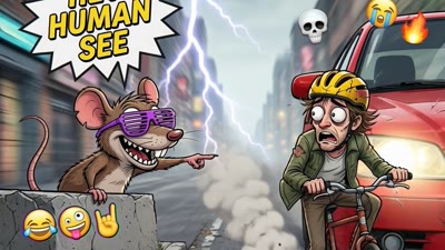 Distracting Rat v2.0 (AI) by @nesscafe