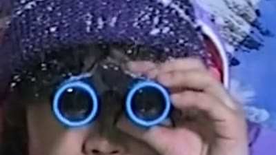 Bro looks through the binoculars straight into the surreal meme dimension 😭 (वॉलसम मीम्स)