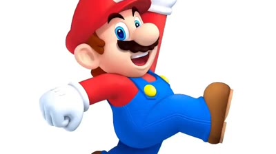Engineer and Mario play tennis (Super Mario) by @xcm